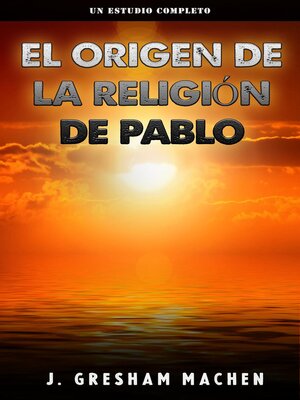 cover image of El origen de la religión de pablo